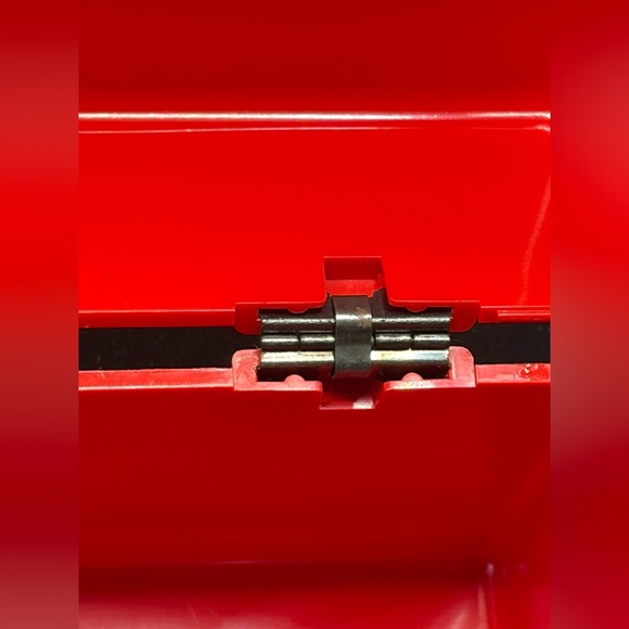 Interdesign Vintage MCM Red Hinged Storage Box, Jewelry Box, Keepsake Box, USA - Picture 6 of 15